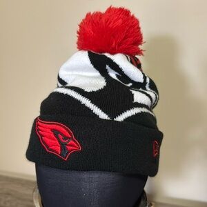 New Era Arizona Cardinals Beanie Knit Hat w/ Pom